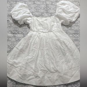 Forever 21, Small, White, Opened back dress